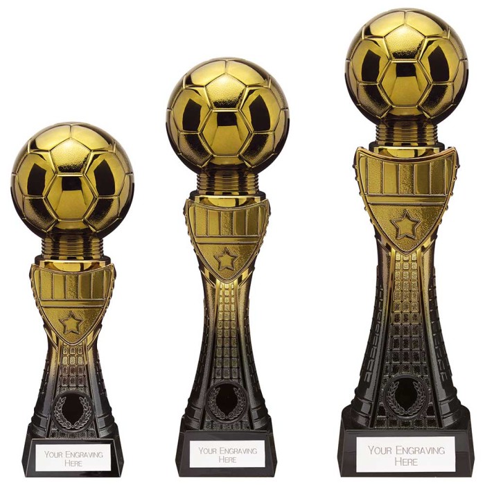FUSION VIPER FOOTBALL RESIN TROPHY - 3 SIZES - 24CM - 30.5CM